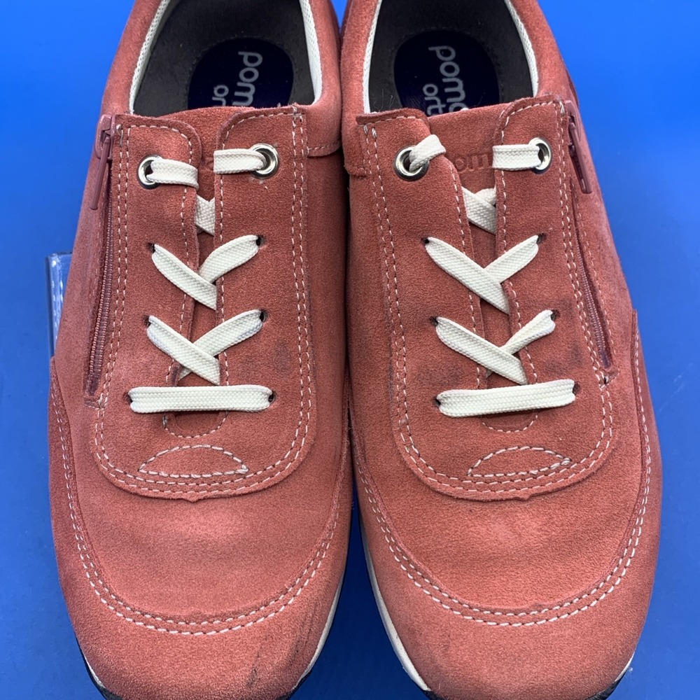 POMAR Orto Marja Sneakers Zip Lace Up Sport Shoes FINLAND (EU 40) Women's US 9.5 - Picture 3 of 12